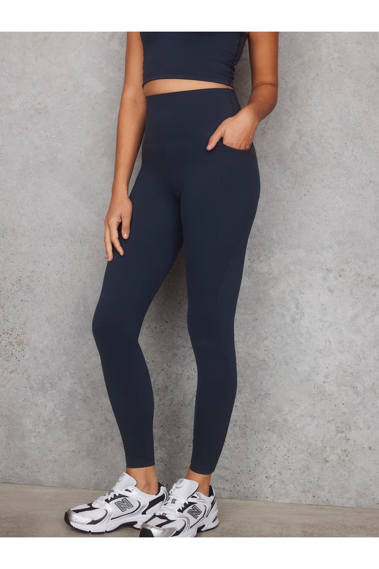 Empower Leggings, Main, color, Vintage Navy