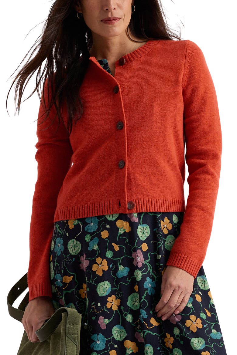 Tern Tide Cardigan, Main, color, CINNAMON