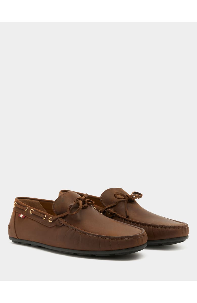 Bally Clay Driver in Nubuck, Alternate, color, Brown