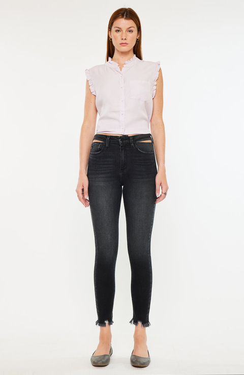 Tiara High Rise Ankle Skinny Jeans