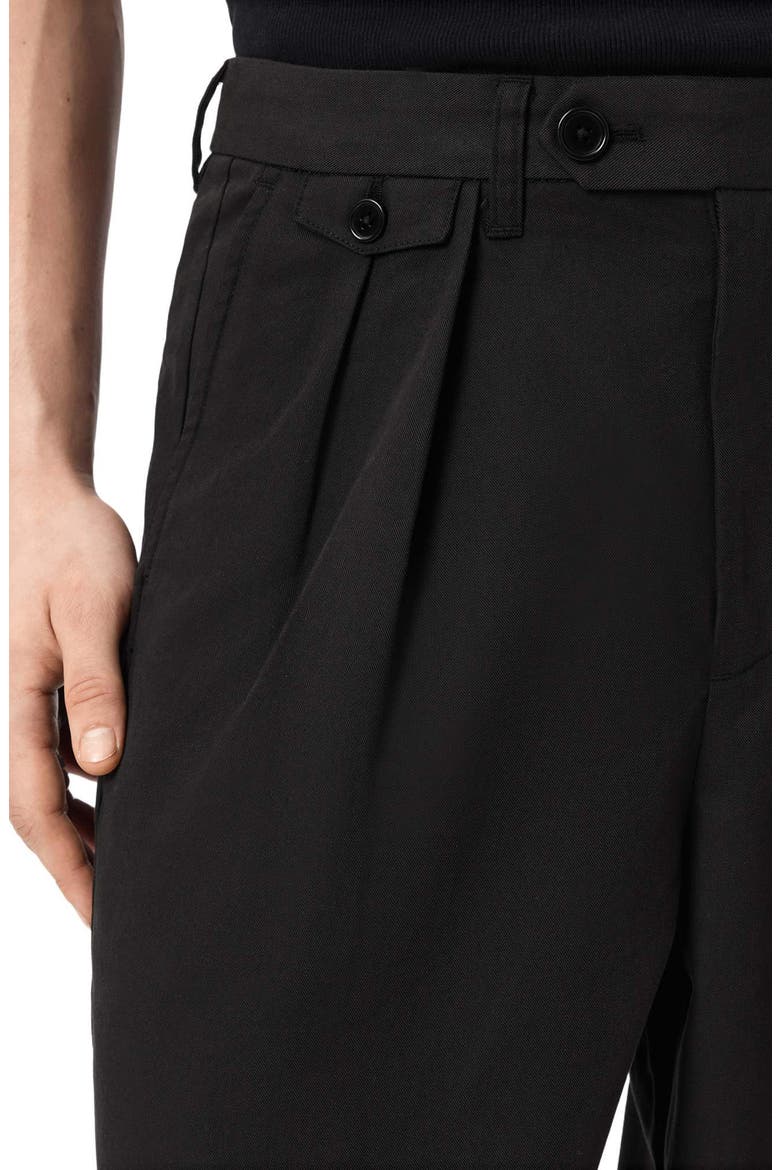 Conway Cotton Pants, Alternate, color, BLACK