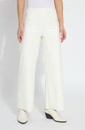 Lysse High Waist Faux Leather Wide Leg Pants