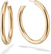 LANA Edge Hollow Hoop Earrings