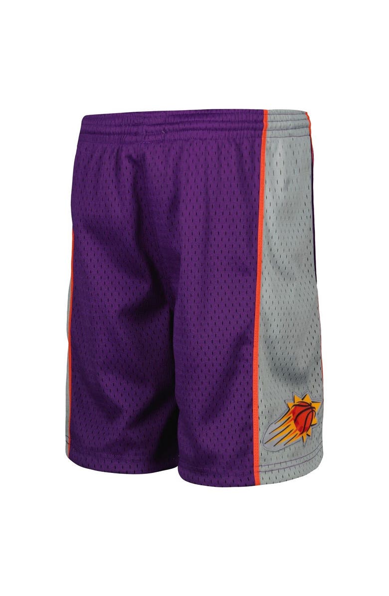 Mitchell & Ness Youth Mitchell & Ness Purple Phoenix Suns Hardwood Classics Swingman Shorts, Alternate, color, Purple