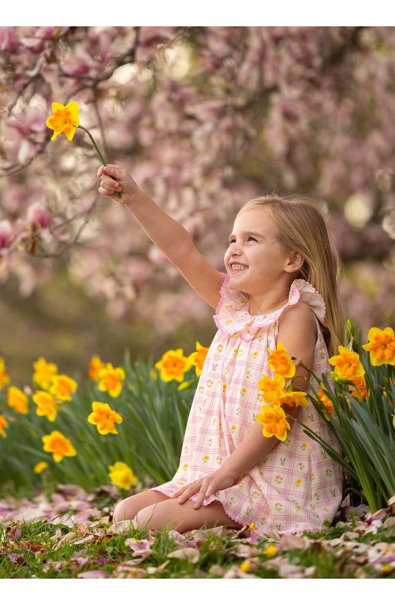 Mabel + Honey Ashley Cap Sleeve Dress, Alternate, color, Pink