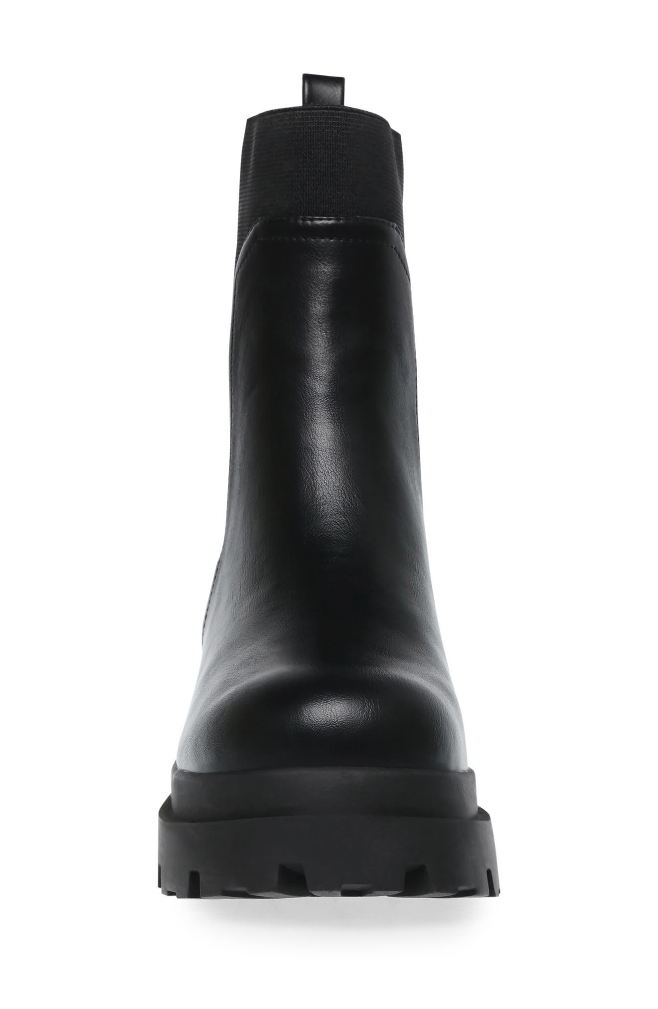 DV Dolce Vita Lug Sole Chelsea Boot, Alternate, color, BLACK