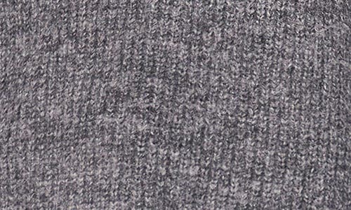 1.state Cable Knit Sleeve Sweater In Gray