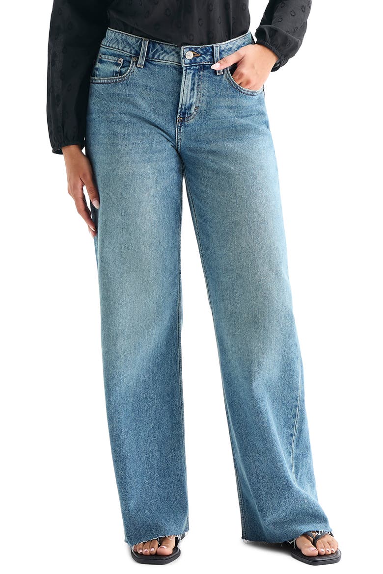 Baggy Wide Leg Jeans, Main, color, GOLDEN BELL CUT