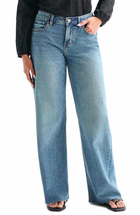 Lucky Brand Baggy Wide Leg Jeans