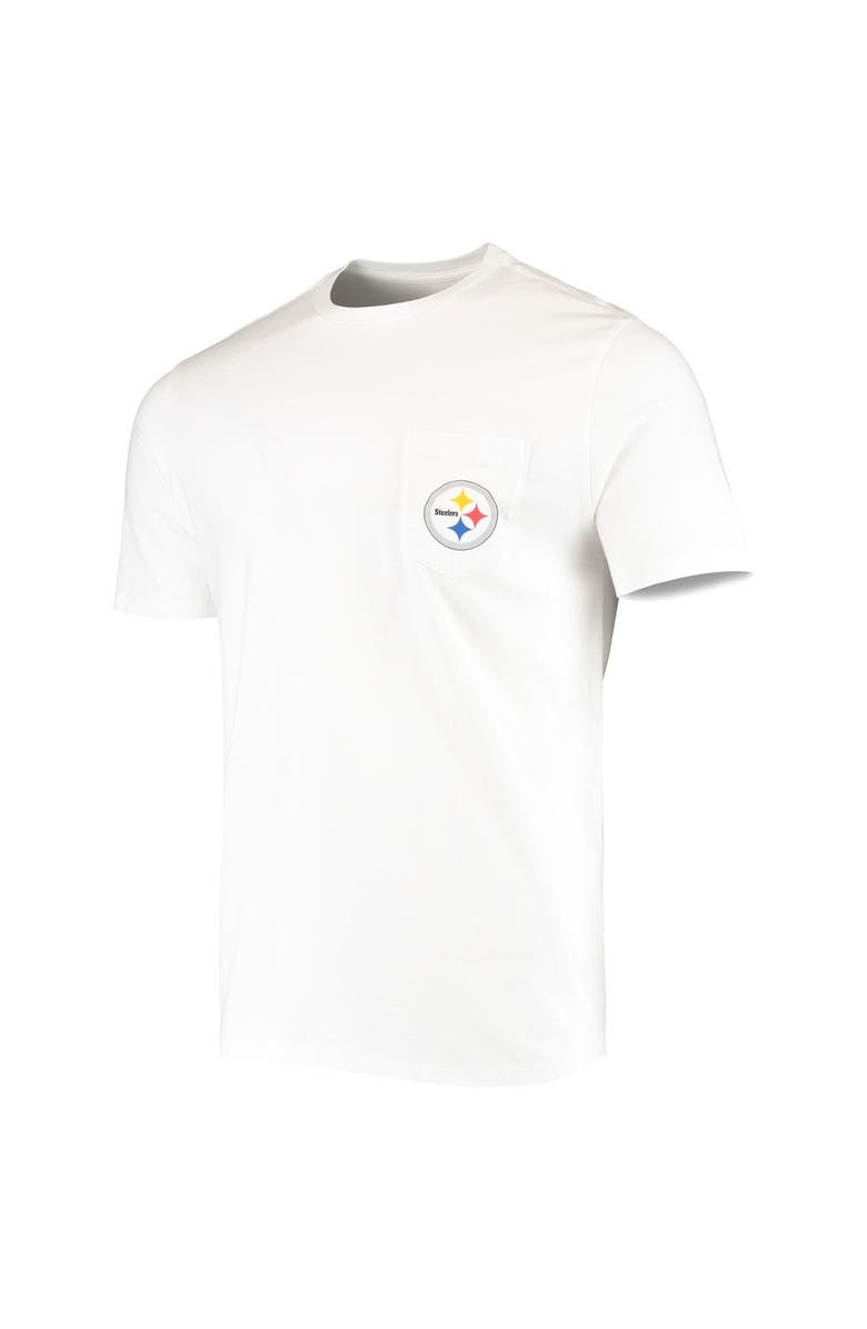 vineyard vines Men's Vineyard Vines White Pittsburgh Steelers Big & Tall Helmet T-Shirt, Alternate, color, White