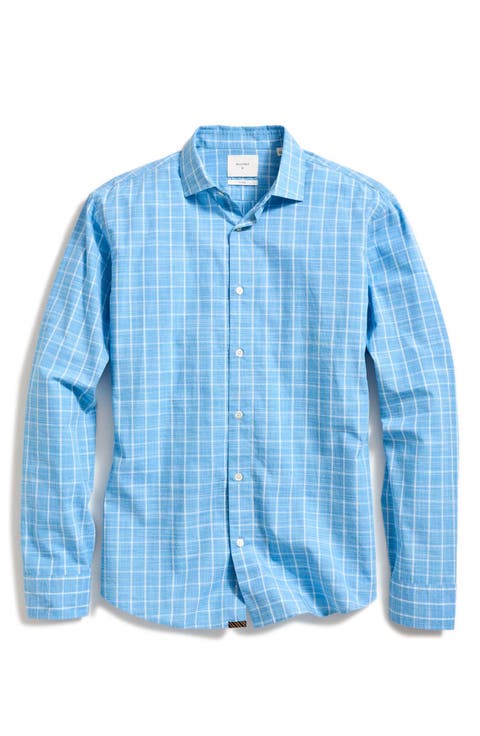 Hutcheson Plaid Button-Up Sport Shirt