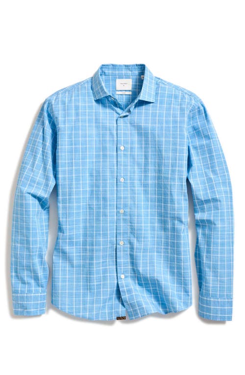 Billy Reid Hutcheson Plaid Button-up Sport Shirt In Blue/white
