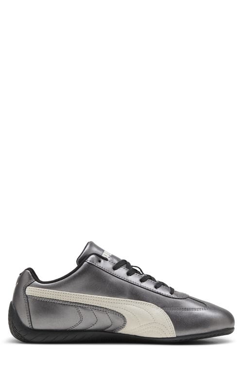 Puma Speedcat Metallic Unisex Shoes In Silver