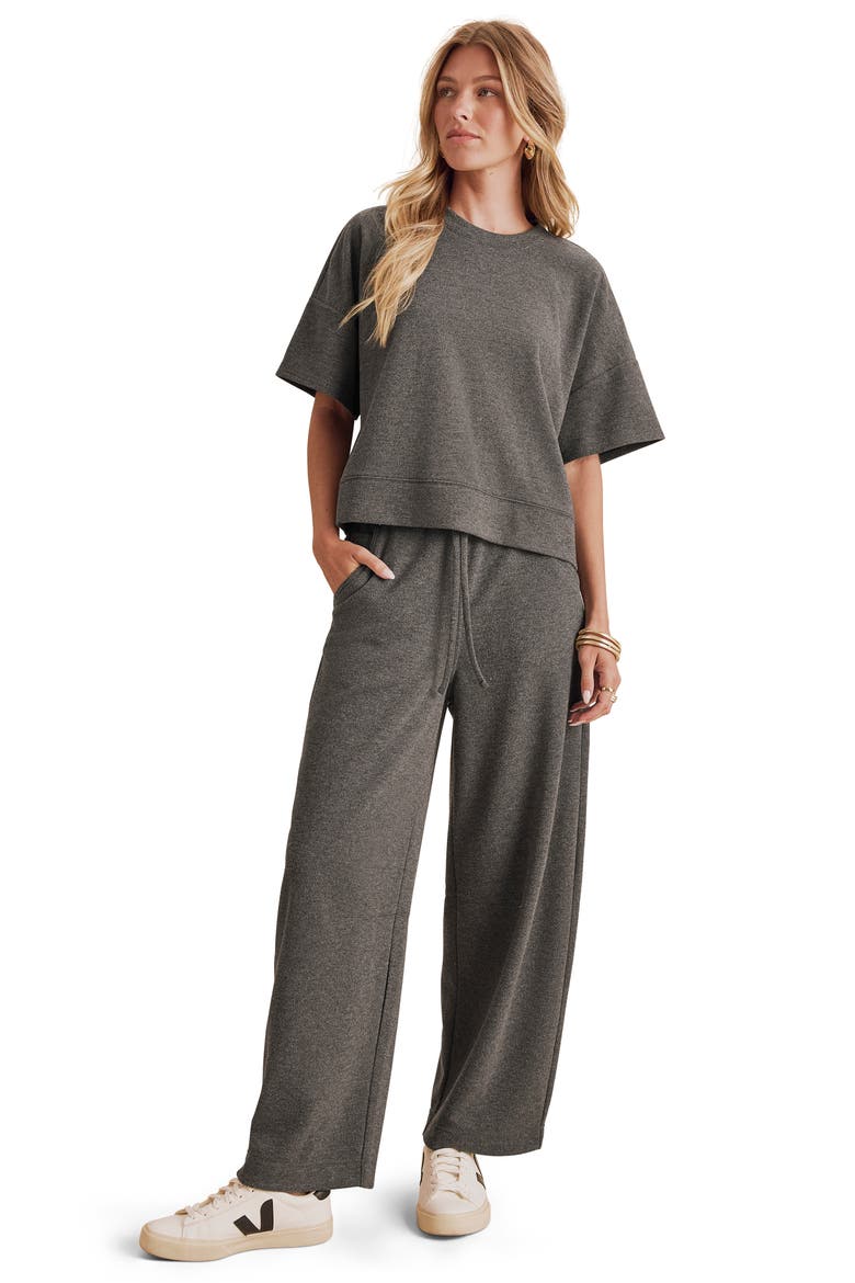Marlow Tailored Pants, Alternate, color, CHARCOAL