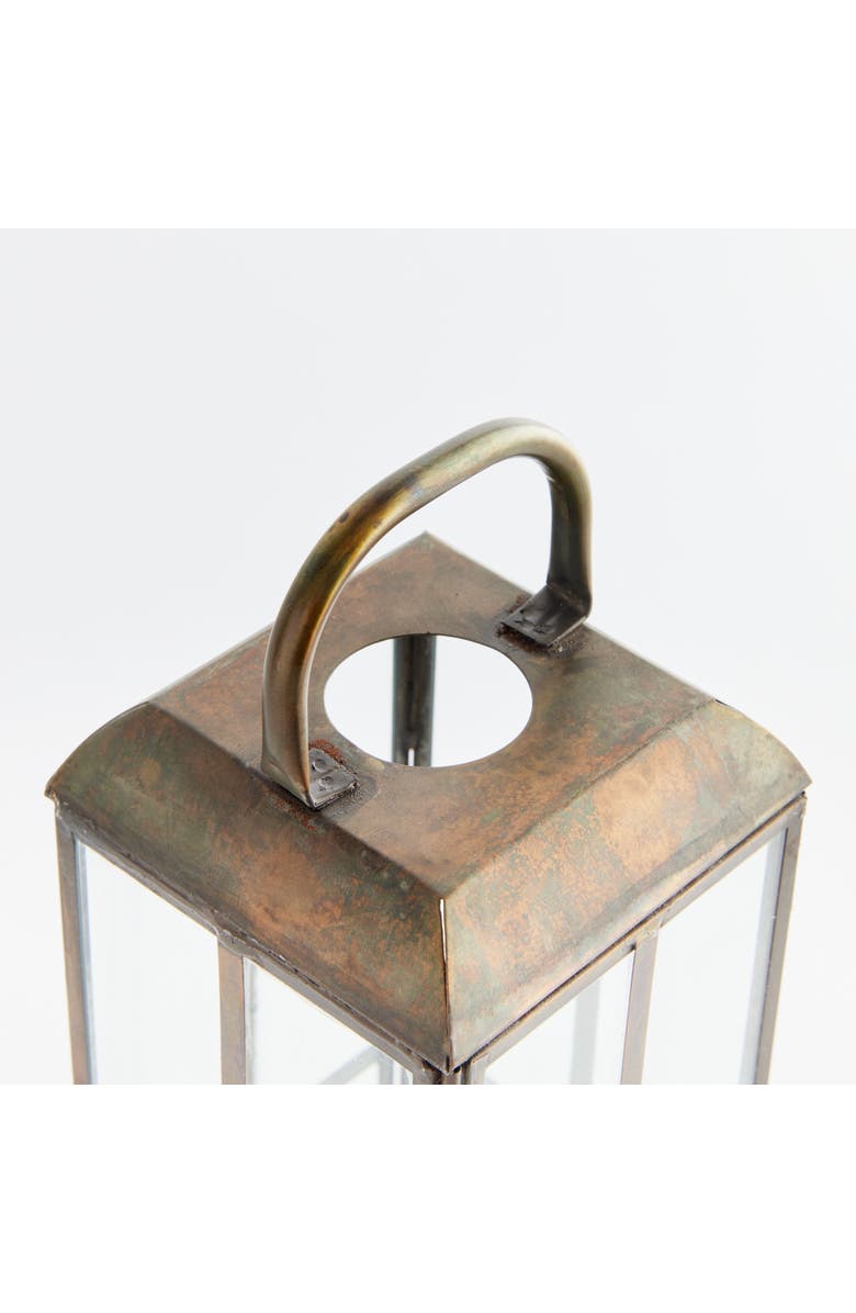 Napa Home & Garden Benson Lantern Candle Holder, Alternate, color, Gold