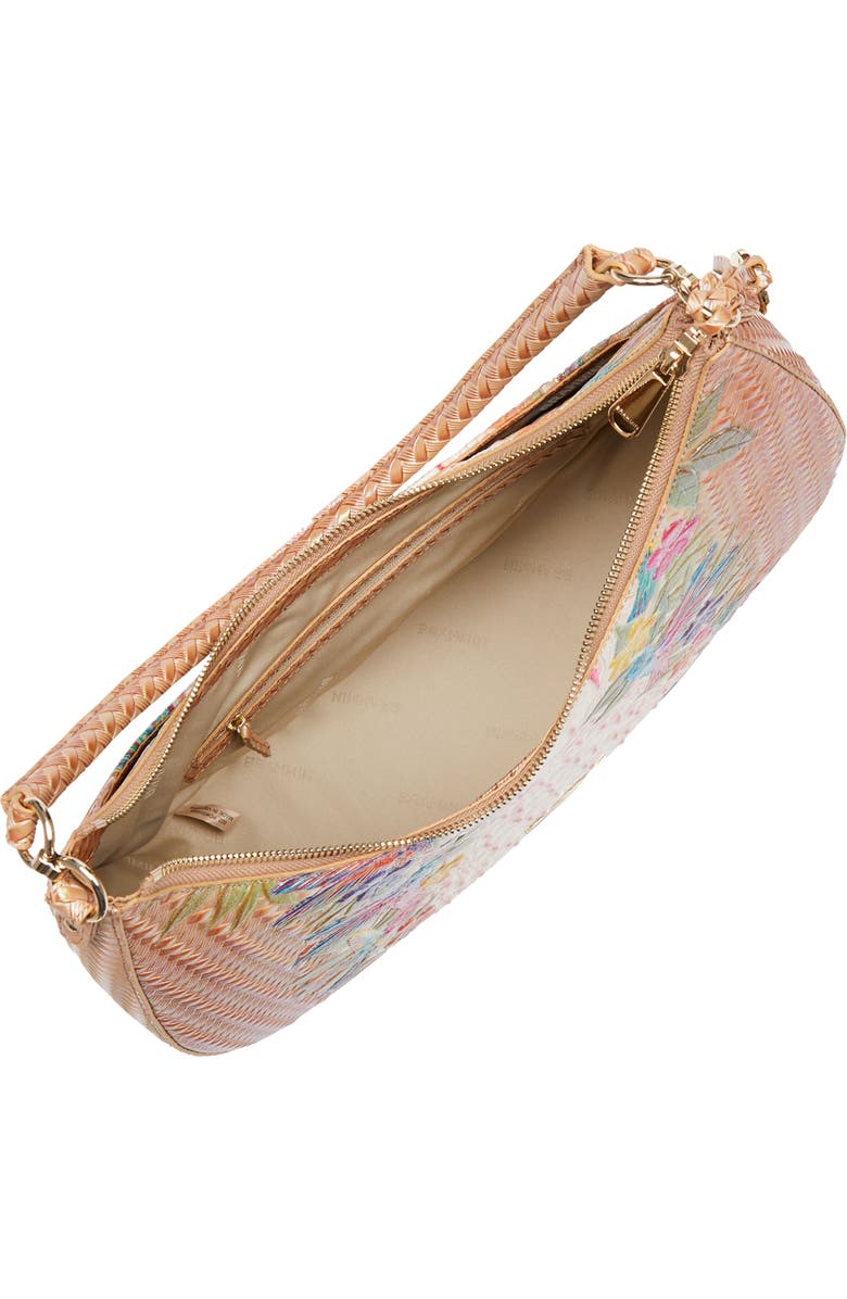 Brahmin Bekka Embossed Leather Shoulder Bag, Alternate, color,