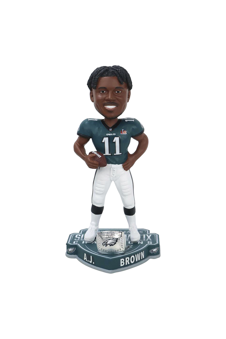 AJ Brown (Philadelphia Eagles) Super Bowl LIX Champ Bobblehead, Main, color, Multi-Color