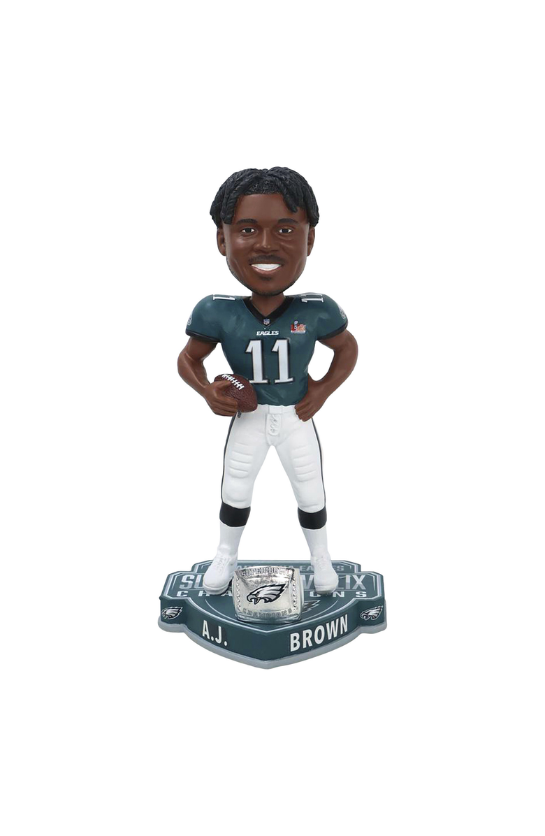 FOCO AJ Brown (Philadelphia Eagles) Super Bowl LIX Champ Bobblehead, Main, color, Multi-Color