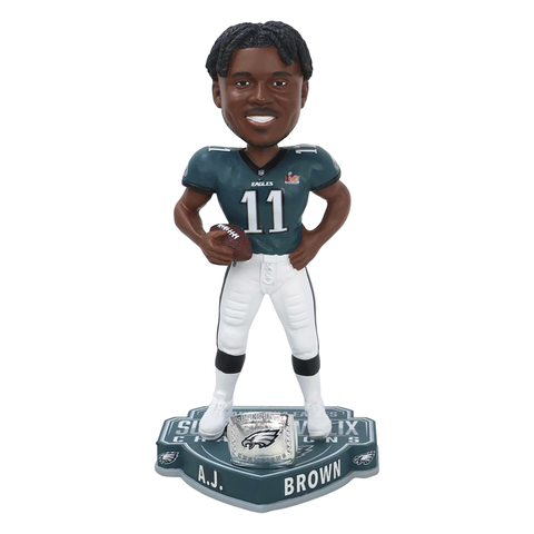 AJ Brown (Philadelphia Eagles) Super Bowl LIX Champ Bobblehead