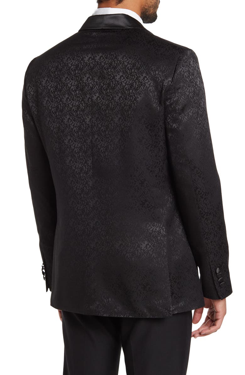 SAVILE ROW CO Jacquard Evening Jacket, Alternate, color,