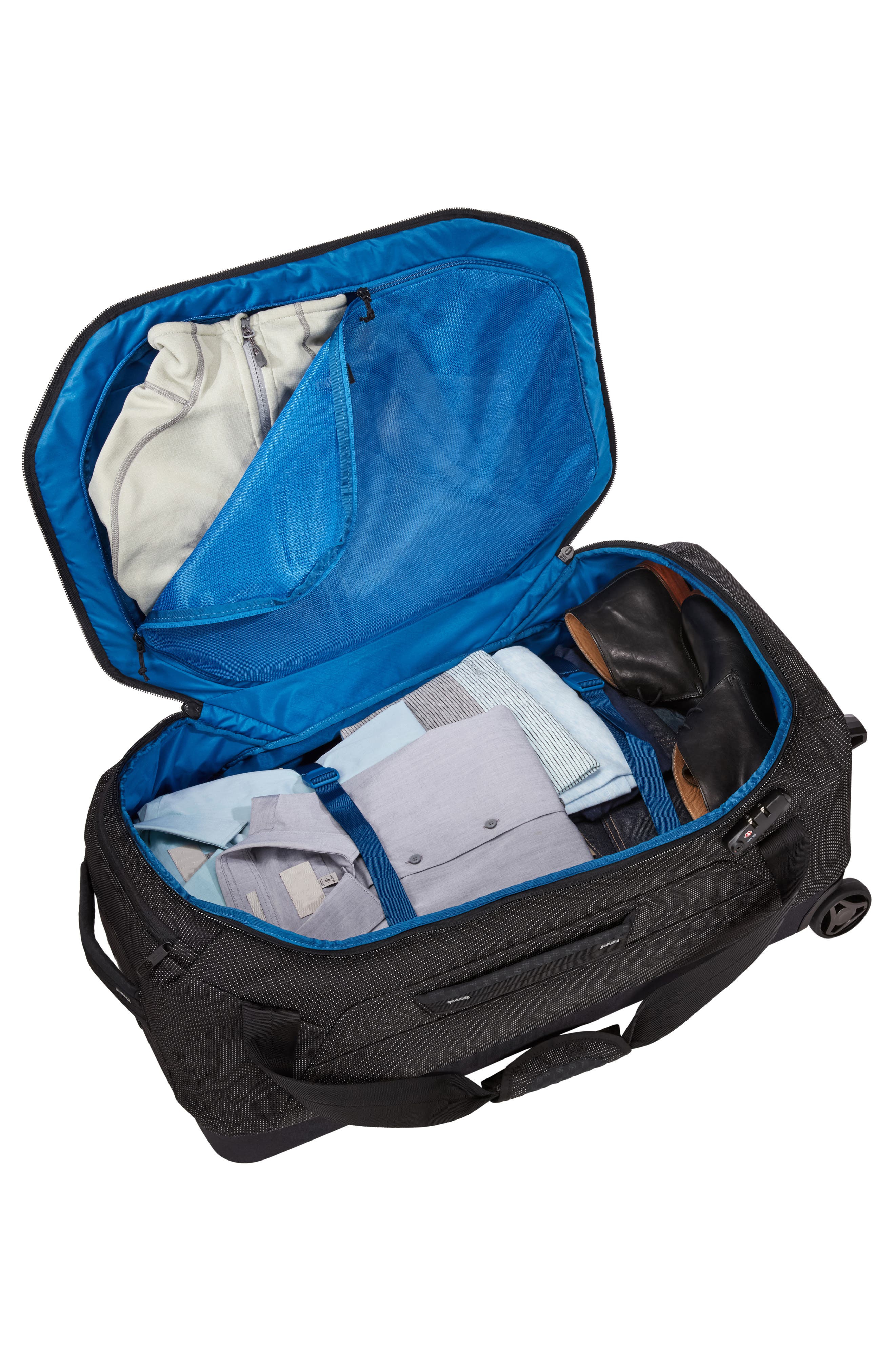 Thule Crossover 2 30-Inch Wheeled Duffle Bag, Alternate, color, Black