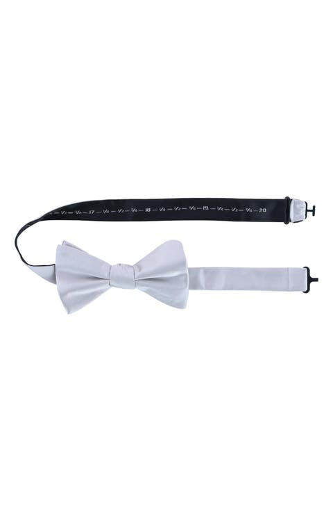 Sutton Pre-Tied Silk Bow Tie