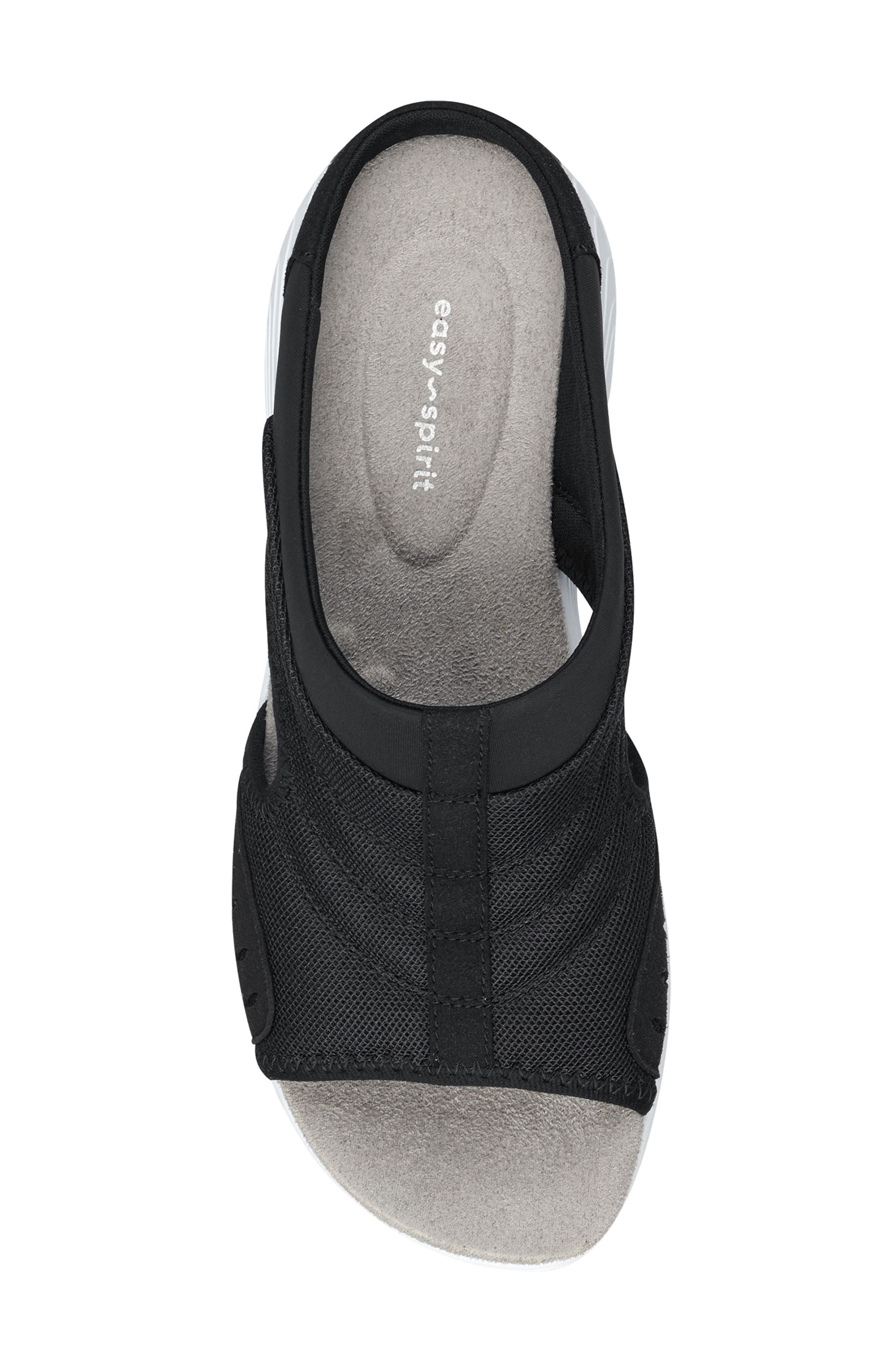 Easy Spirit Traciee Sandal, Alternate, color, Black