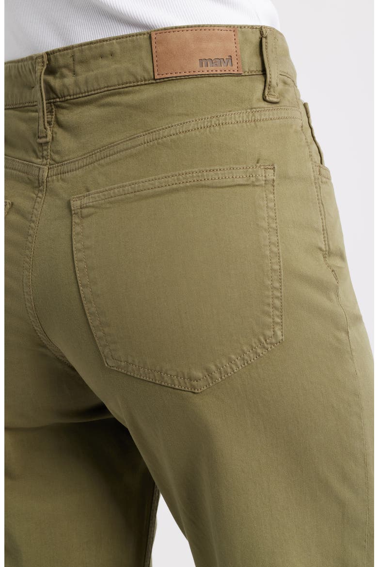 Alena High Waist Wide Leg Sateen Pants, Alternate, color, DARK OLIVE SATEEN