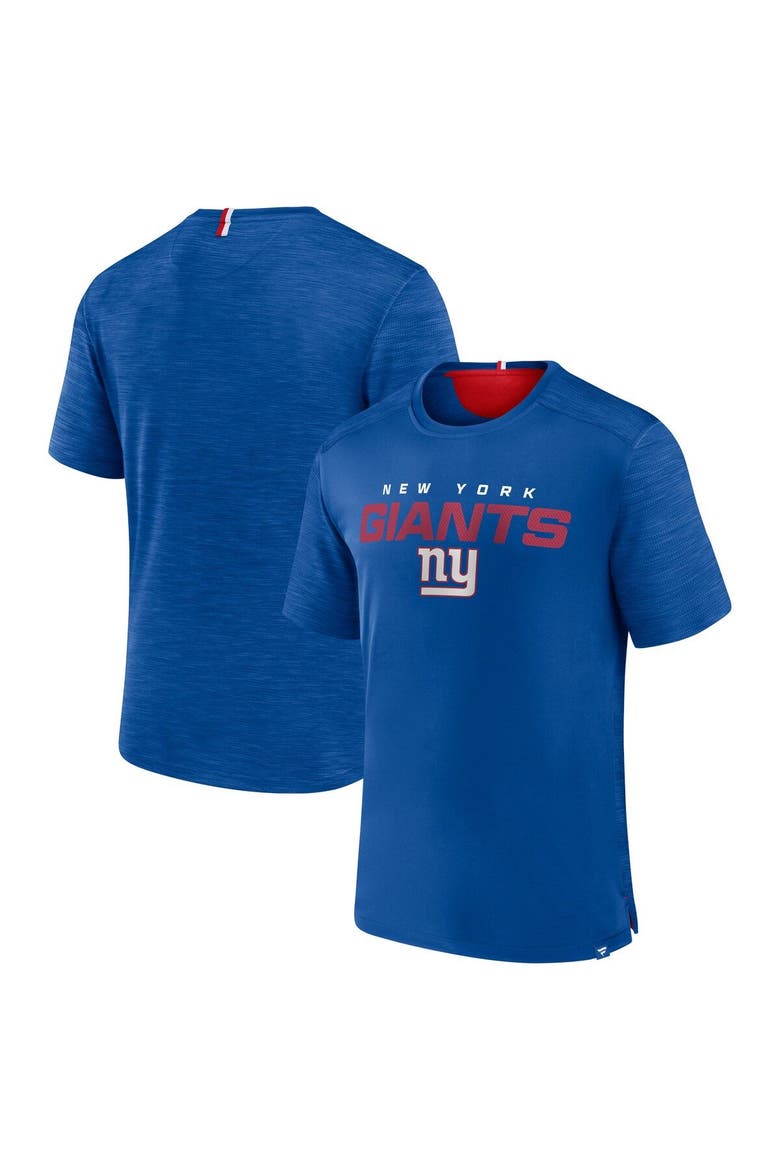 Men's Fanatics Branded Royal New York Giants Defender Evo T-Shirt, Main, color, Royal