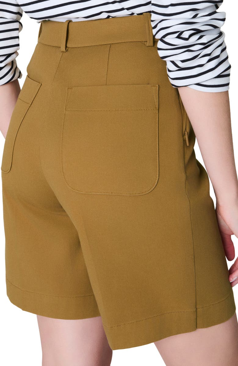 SPANX<sup>®</sup> SPANXsupersmooth<sup>™</sup> Stretch Twill Shorts, Alternate, color, Flax