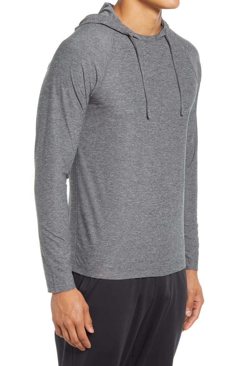 Reign Performance Hoodie, Alternate, color, BLACK