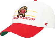 '47 Men's '47 White Maryland Terrapins Gridiron Clean Up Adjustable Hat