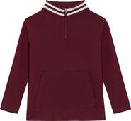 Courtside Kids Girls Retro Half-Zip