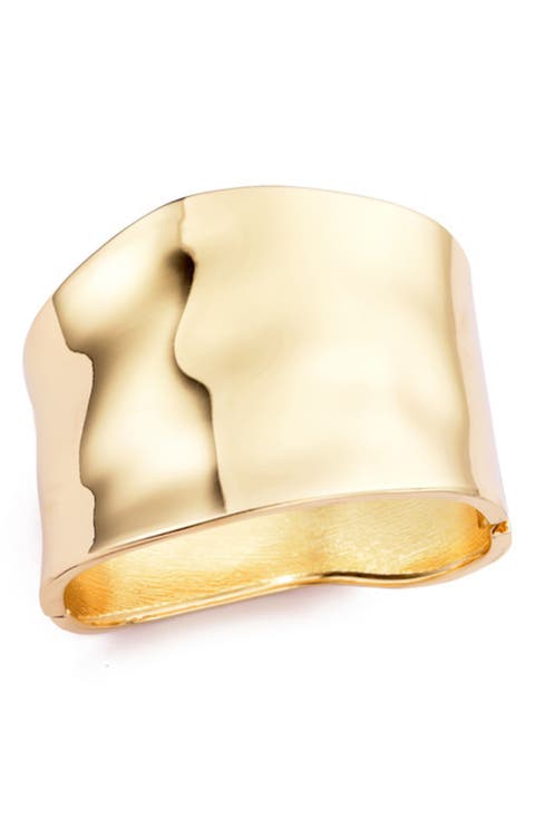 Hammered Bangle Bracelet