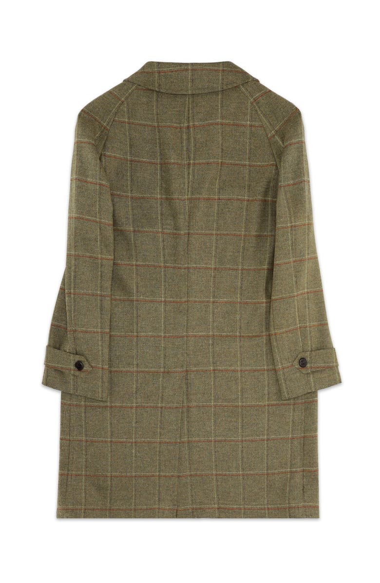 Fortela Classic Plaid Wool Coat, Alternate, color, Multicolor
