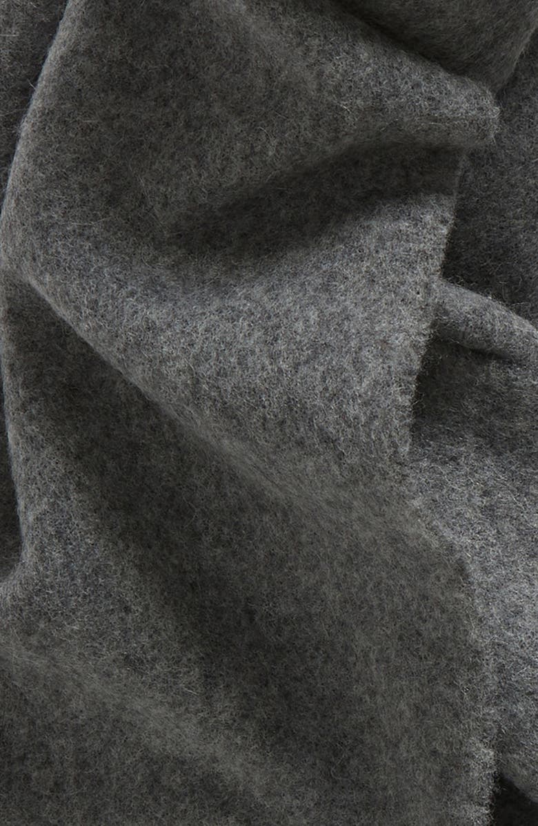 Acne Studios Canada Wool Fringe Scarf, Alternate, color, 