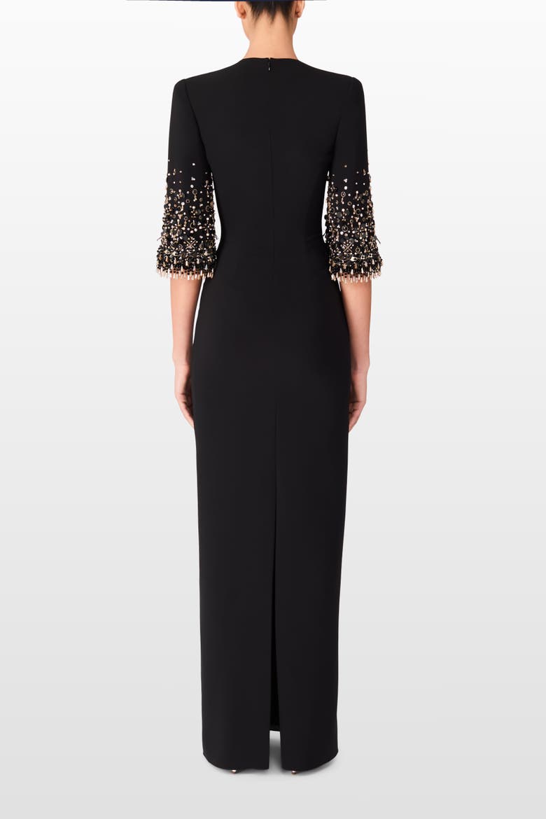 Ruth Gown Dress, Alternate, color, Liquorice