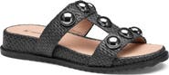 Johnston & Murphy Chandler Embellished Wedge Slide Sandal