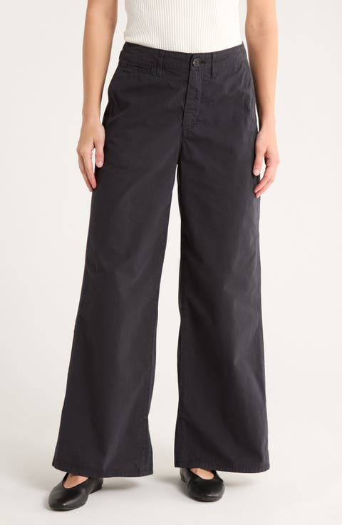 Evie High Waist Wide Leg Pants