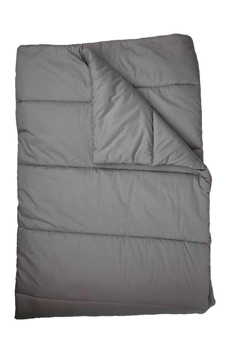 NORDSTROM RACK Solid Down Alternative King Comforter, Main, color, 