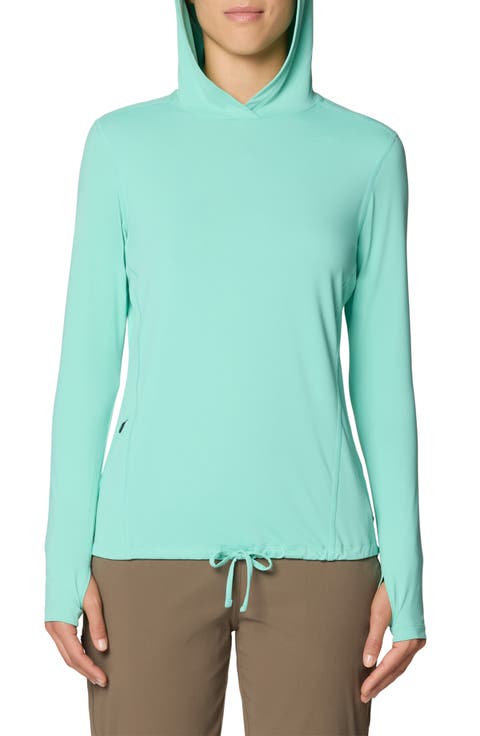 Crater Lake Long Sleeve UPF 50+ Hooded T-Shirt