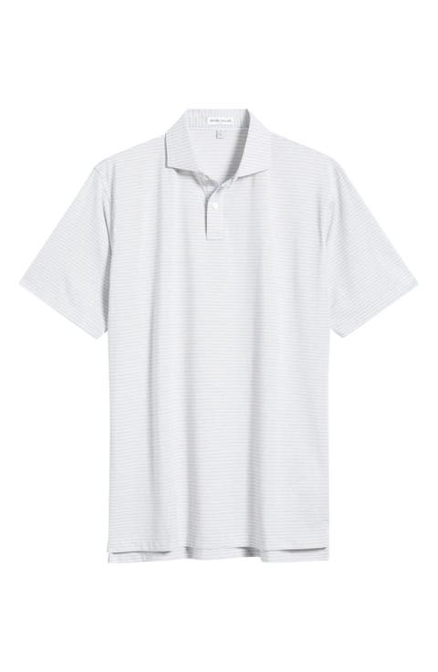 Performance Jersey Striped Polo