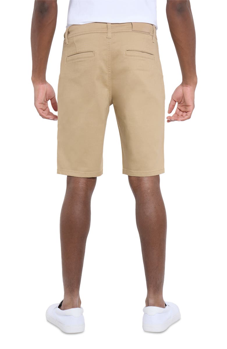 XRAY Flat Front Chino Shorts, Alternate, color, Khaki