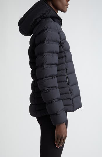 ダウンジャケット・コート MONCLER `Alete` Padded Jacket Black Alete Hooded Short Down Jacket - Short Down Jackets