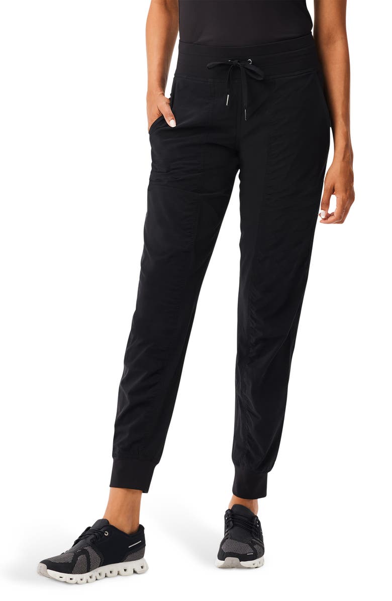 NZ ACTIVE by NIC+ZOE Tech Stretch Joggers, Main, color, Black Onyx