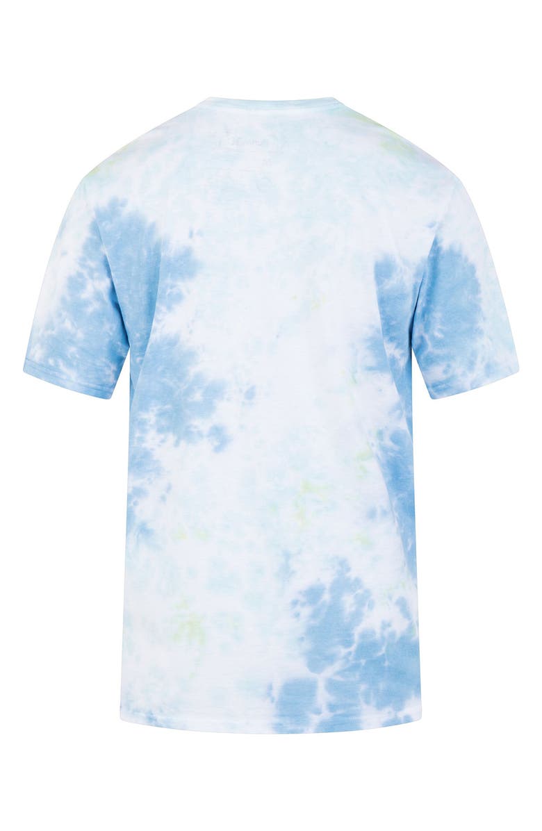 Hurley Tie Dye Groove Graphic Print T-Shirt, Alternate, color,