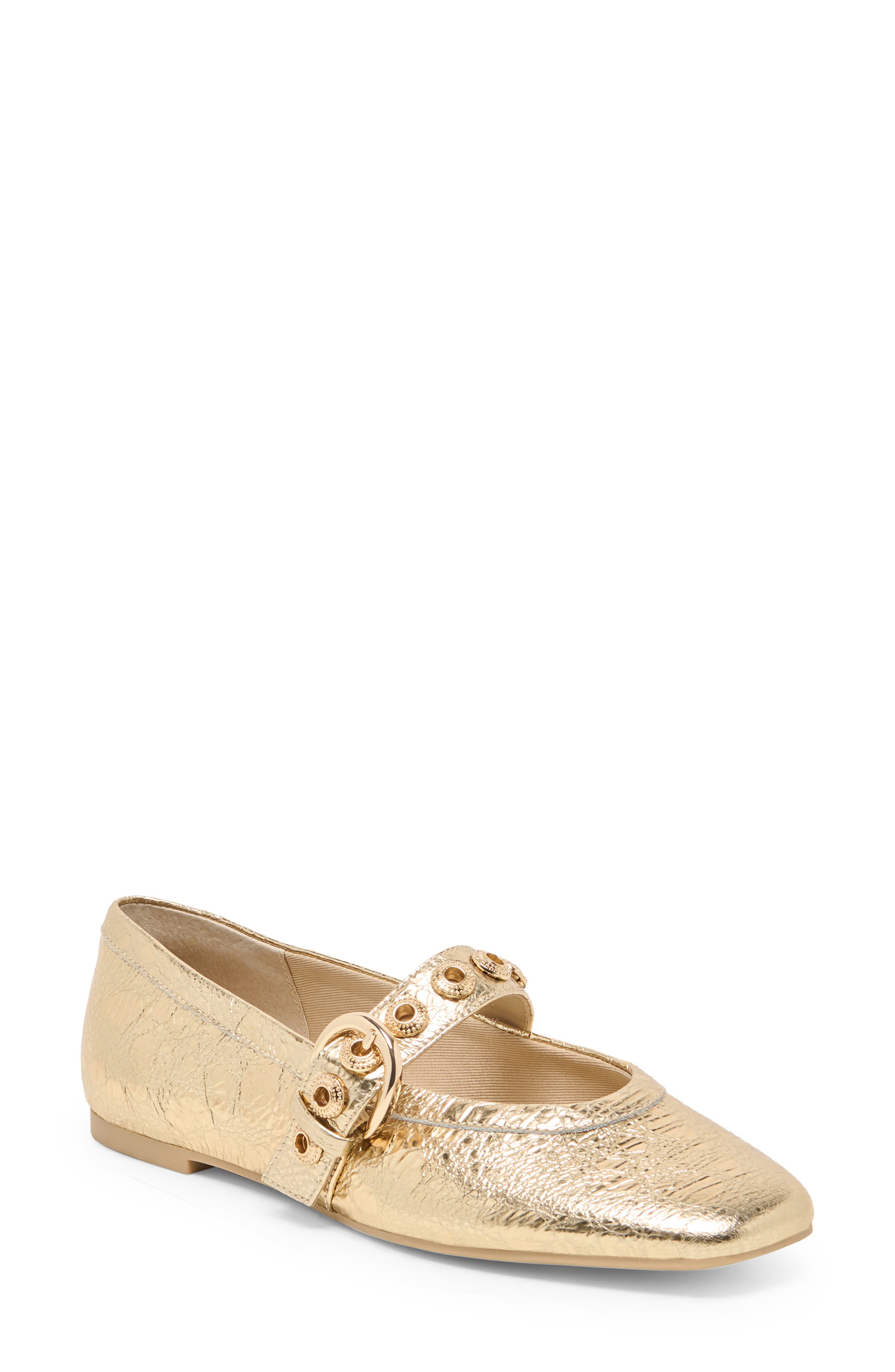 GOLD DISTRESSED LEATHER