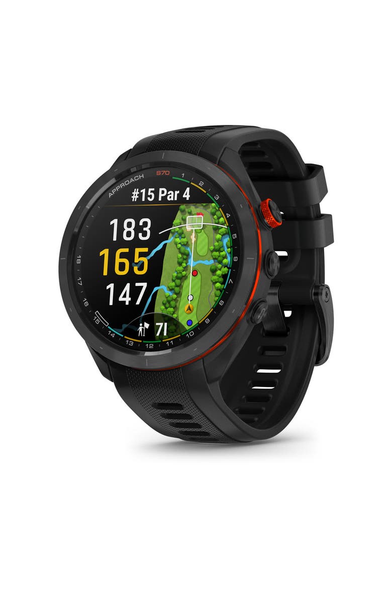Approach S70, Golf GPS Smartwatch, Main, color, Black