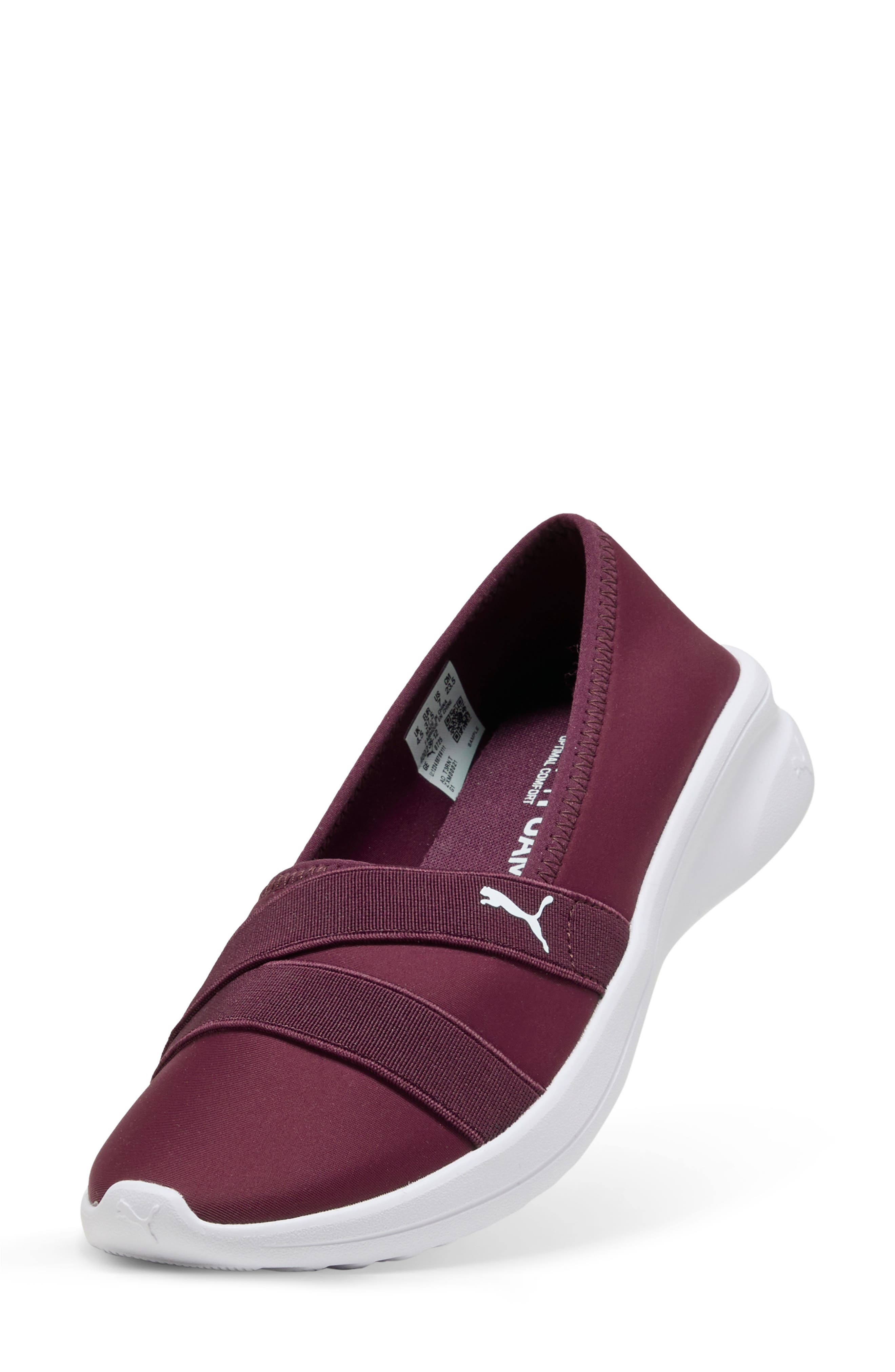 Adelina 2 Sneaker, Alternate, color, RUBY NOIR/ PUMA WHITE