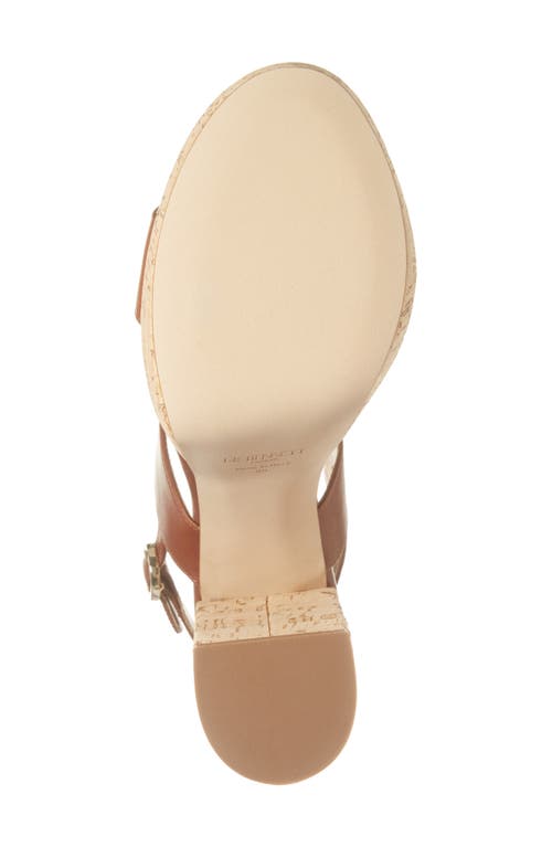 Lk Bennett Misty Slingback Platform Sandal In Tan-tan